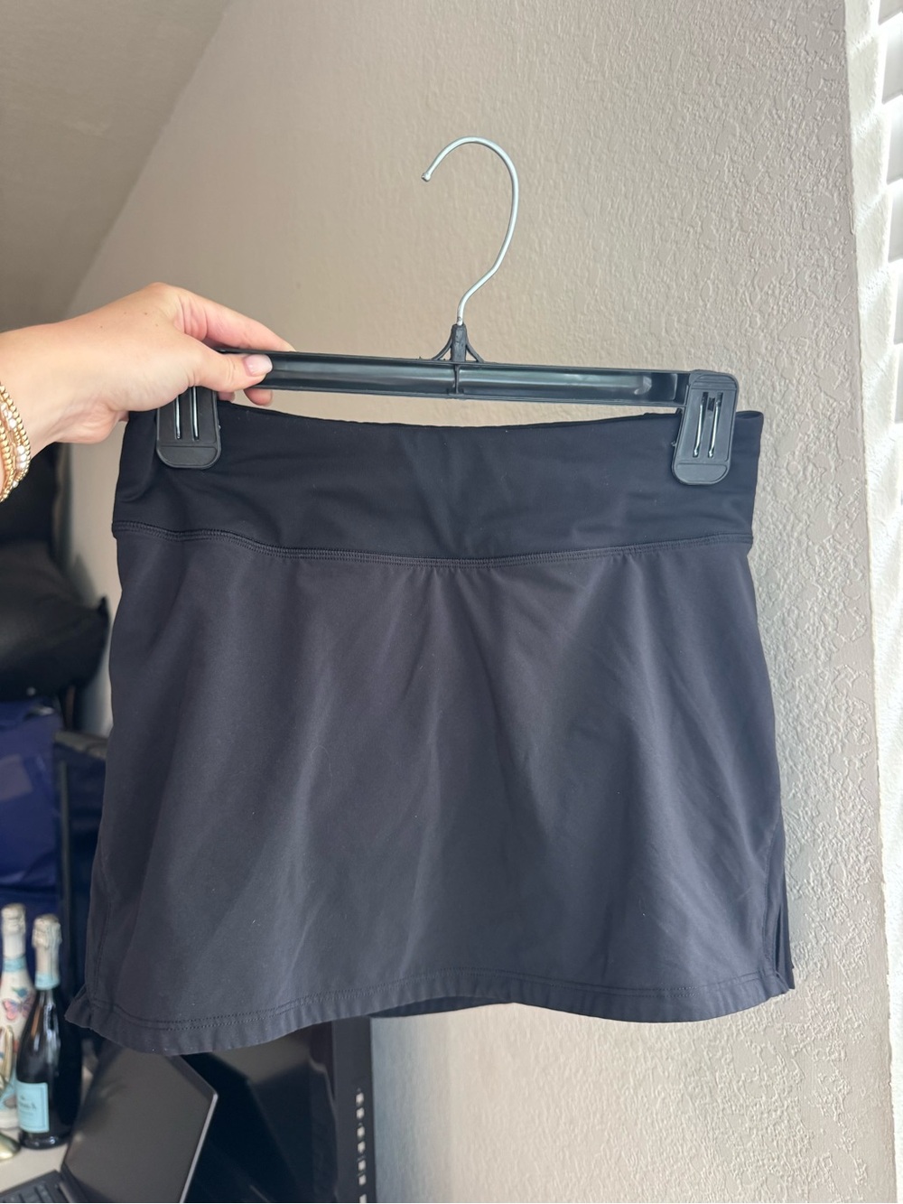 lululemon athletica Black Athletic Mini Skirt